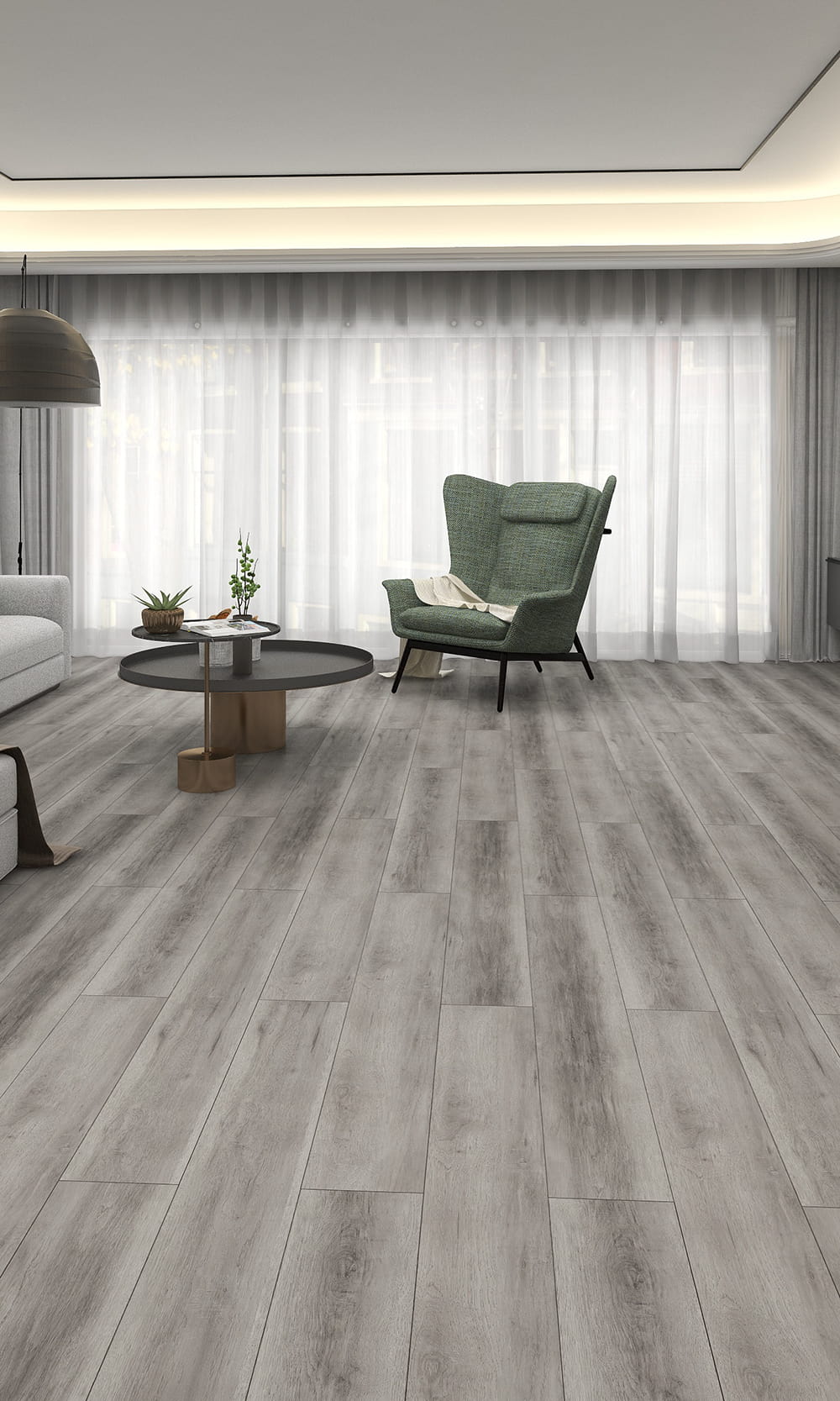 LVT droge rug