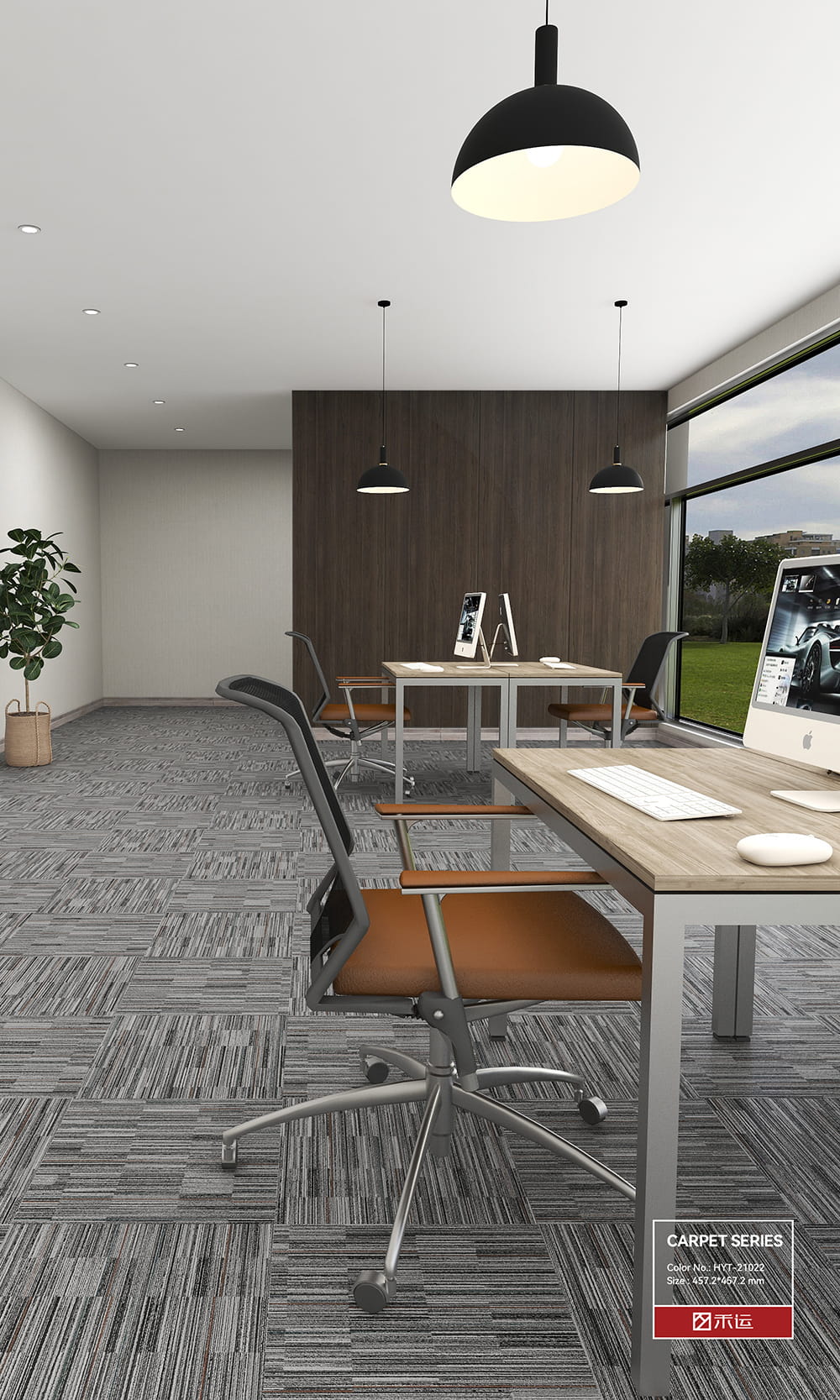 LVT droge rug